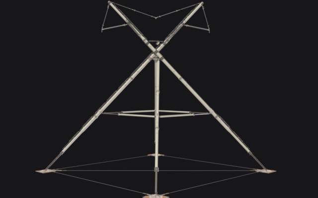 Опора аварийного резерва 35 кВ